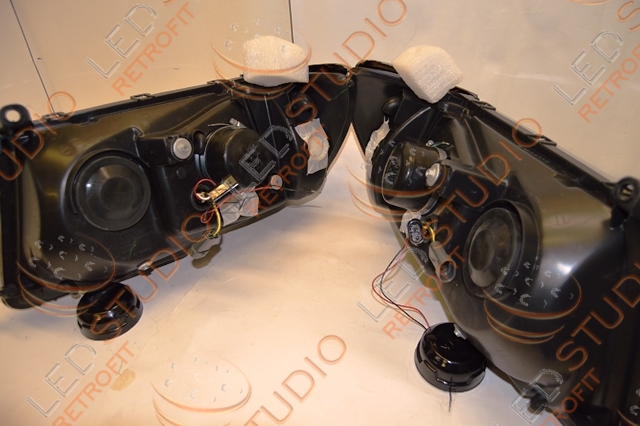 Биксеноновые фары Toyota Land Cruiser 100 98 -